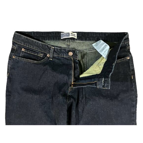 Signature Levi Straus & Co. Women's Dark Blue Mid-Rise Straight Jeans | Size 20M - Picture 4 of 9